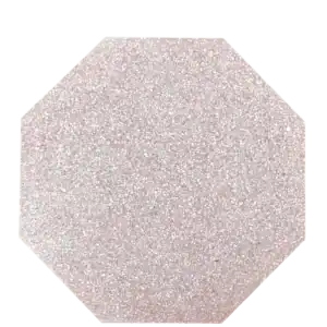 Octagone Terrazzo tile with pink base and white marble chips sW15/BU360 (Reference Image Size:1.88 sqft octagone)