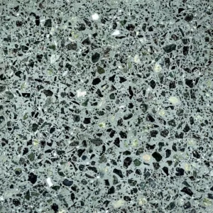 Terrazzo tile with green base, Emerald green marble chips EG15-700/EG3-2000/F (Reference Image Size:12"x12")