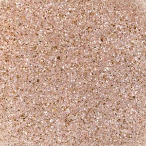Terrazzo tile with terracotta base, white and yellow marble chips. PW15-1350/BJ-ND-1350/YP/R200Y100 (Reference Image Size:12"x12")